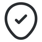 Location Tick SVG Icon